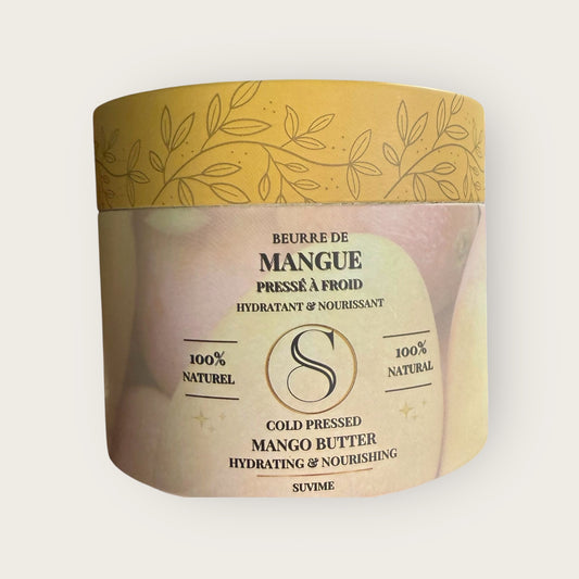 100% Pure Mango Butter – Ultra-Nourishing & Skin-Softening
